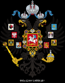 Coat of arms of Russia Empire without shield