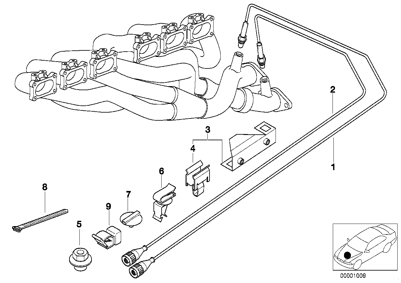 Нет питания на лямбда зонд бмв е39 м52 - 98 фото