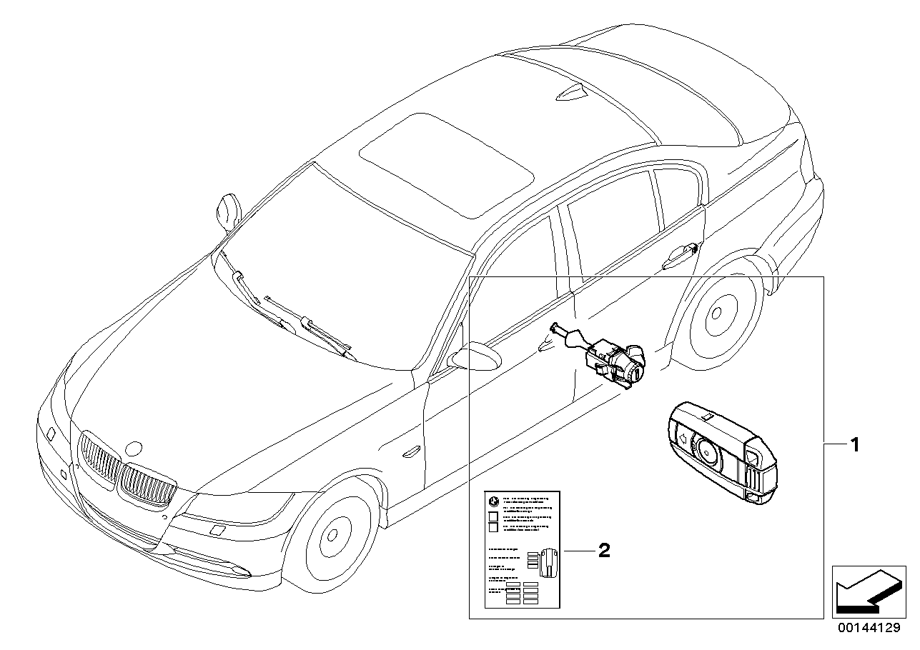 0322 комфортный доступ bmw