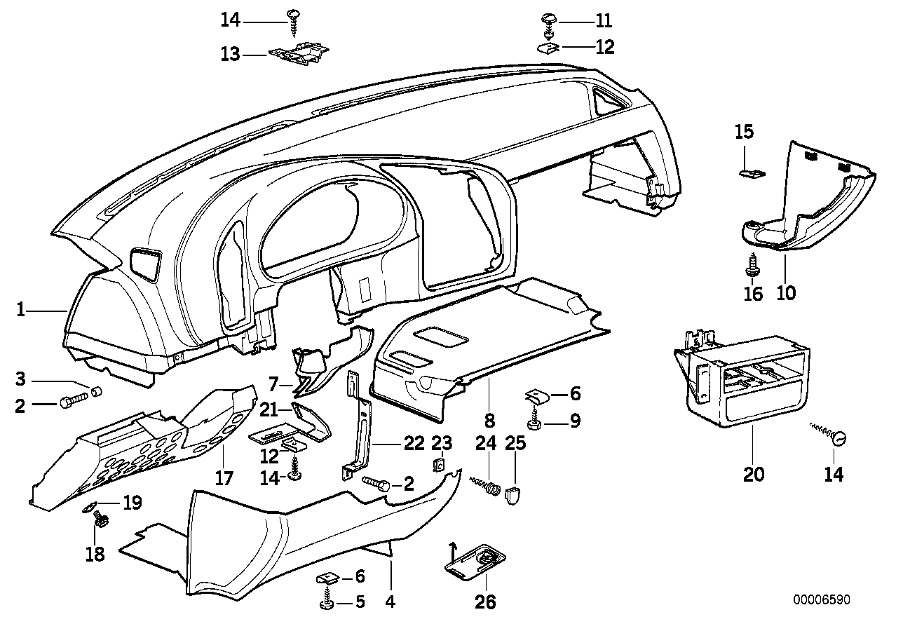 Bmw e36 не работает панель