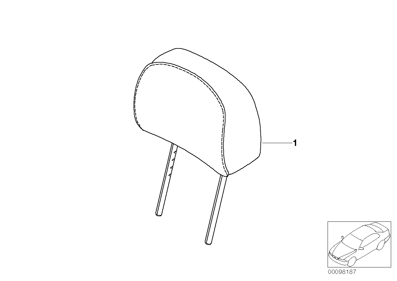 Как снять задние подголовники bmw e46 - 86 фото