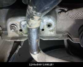 сорвал шпильку стабилизатора