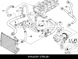 Охлаждение двигателя