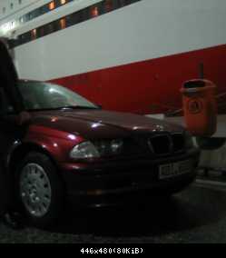 мой баварец забирается на паром