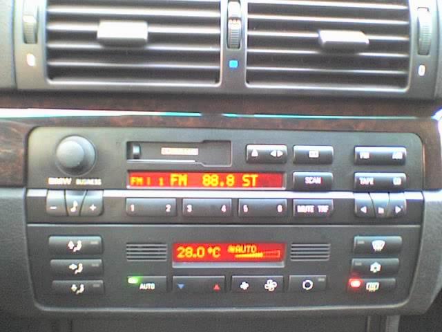 кассетник E46 323i 99год