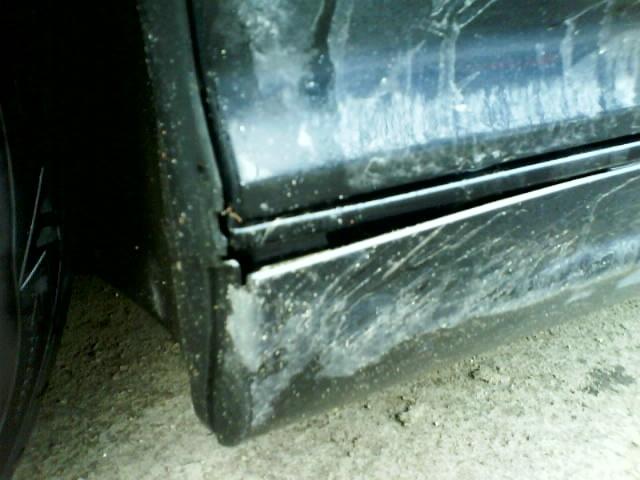 косячёк порожек сощёл с крепления