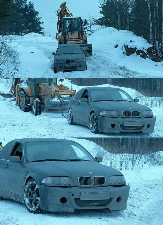 попой в верх горы за экскаватором на тросе - это экстрим 100%