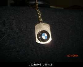 брелок BMW из чистого золота - Макса :-)