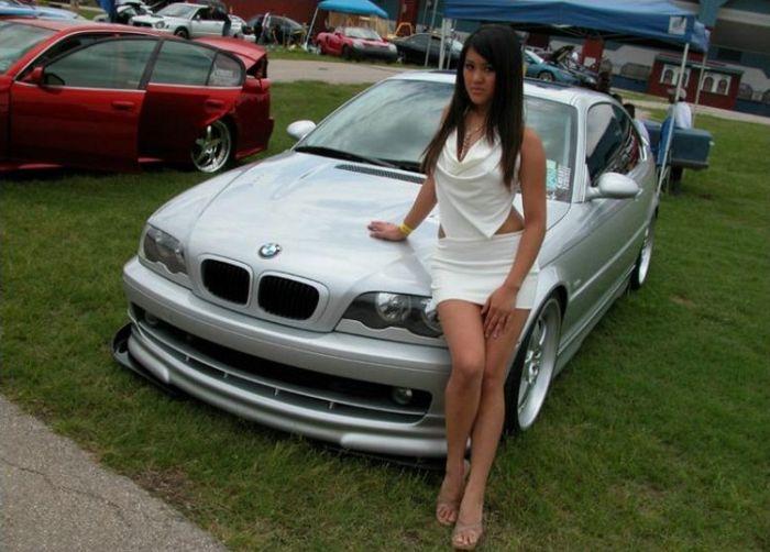 Девушки и BMW