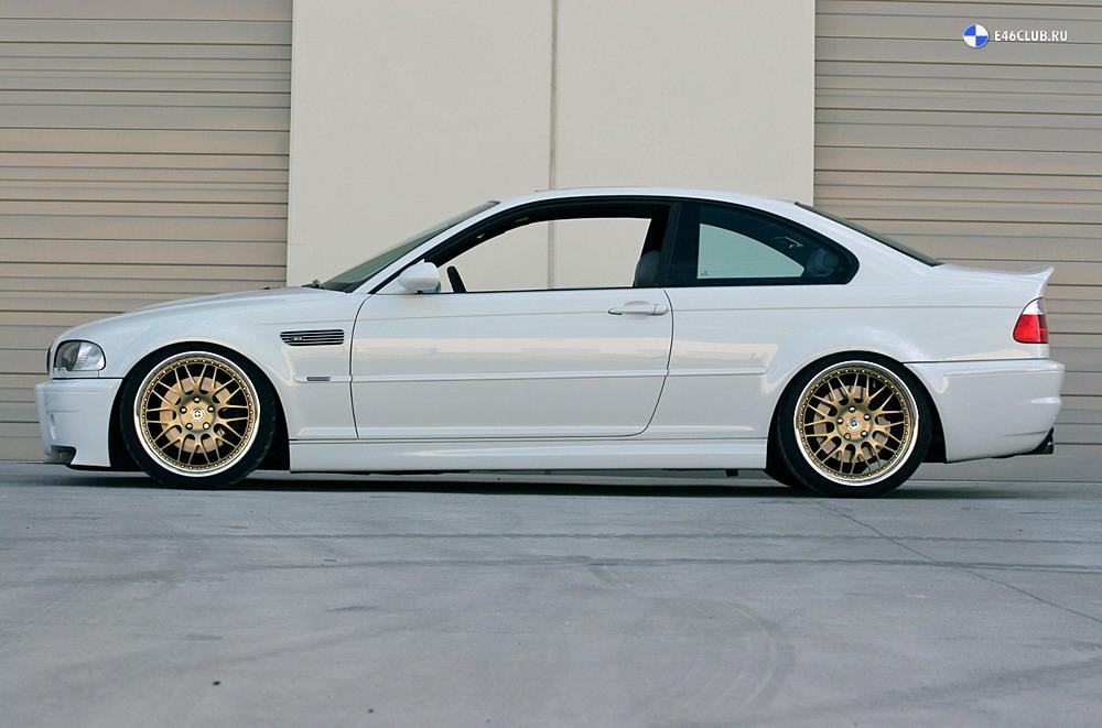 Тюнинг BMW M3 E46 - BMW M3 E46 White CSL STYLE