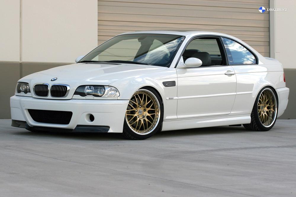 Тюнинг BMW M3 E46 - BMW M3 E46 White CSL STYLE