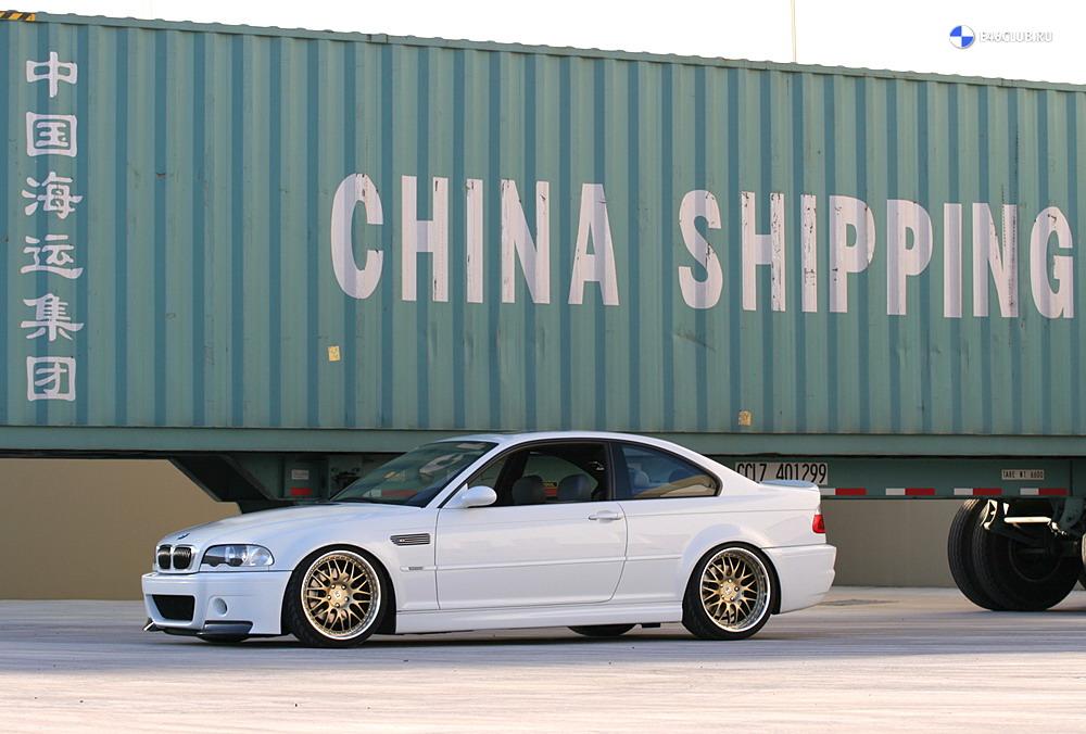 Тюнинг BMW M3 E46 - BMW M3 E46 White CSL STYLE