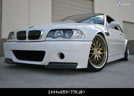 Тюнинг BMW M3 E46 - BMW M3 E46 White CSL STYLE.jpg