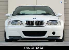 Тюнинг BMW M3 E46 - BMW M3 E46 White CSL STYLE
