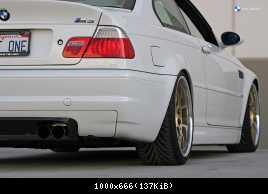 Тюнинг BMW M3 E46 - BMW M3 E46 White CSL STYLE