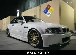 Тюнинг BMW M3 E46 - BMW M3 E46 White CSL STYLE