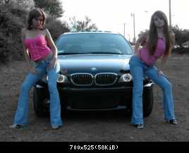 Девушки и BMW